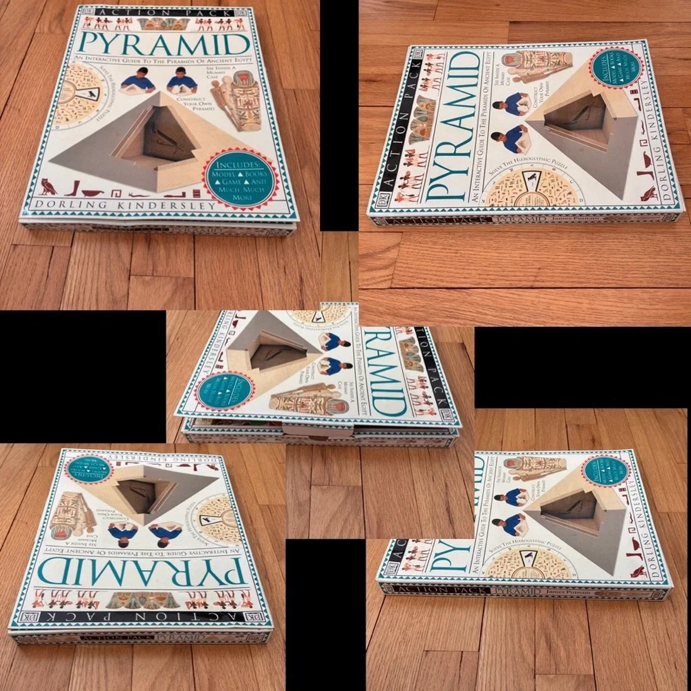 PYRAMID ACTION PACK By DORLING KINDERSLEY, Boxed Activity Set 1st Edition, 1994